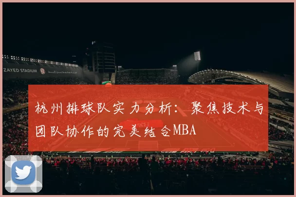 杭州排球队实力分析：聚焦技术与团队协作的完美结合MBA